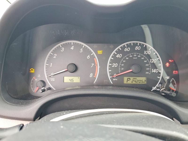 Photo 9 from auction – 2012 TOYOTA COROLLA BA with VIN 5YFBU4EE8CP045903