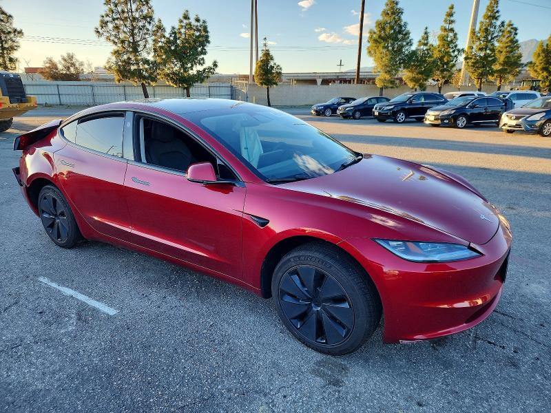Photo 4 from auction – 2024 TESLA MODEL 3 with VIN 5YJ3E1EA4RF872458