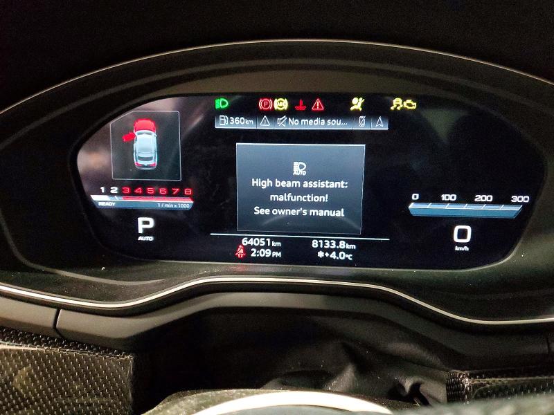 Photo 9 from auction – 2021 AUDI S5 PREMIUM with VIN WAUA4CF57MA031918