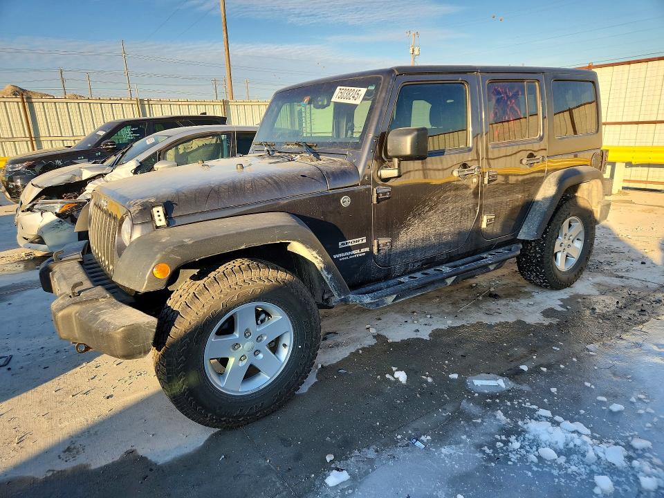JEEP WRANGLER U 2017 with VIN 1C4BJWDG4HL681693 - Photo from auction