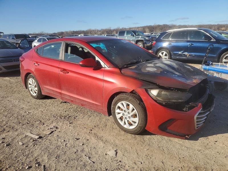 Снимка 4 от търг – 2017 HYUNDAI ELANTRA с VIN 5NPD74LF4HH173295