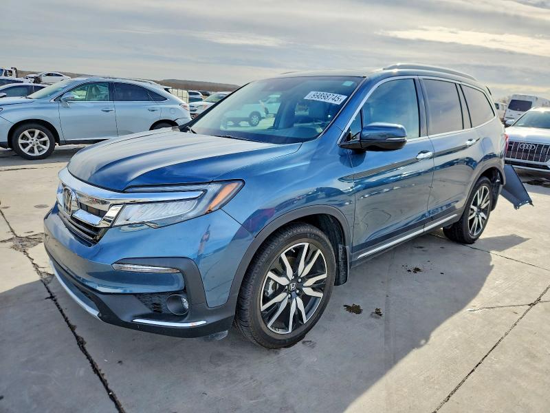 HONDA PILOT 2022 with VIN 5FNYF6H62NB019512 - Photo from auction