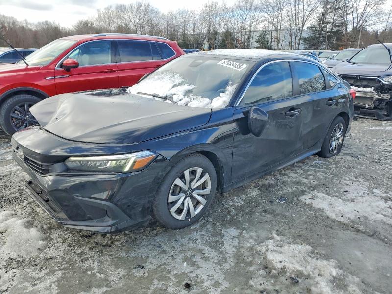 Photo 1 from auction – 2022 HONDA CIVIC with VIN 2HGFE2F22NH553799