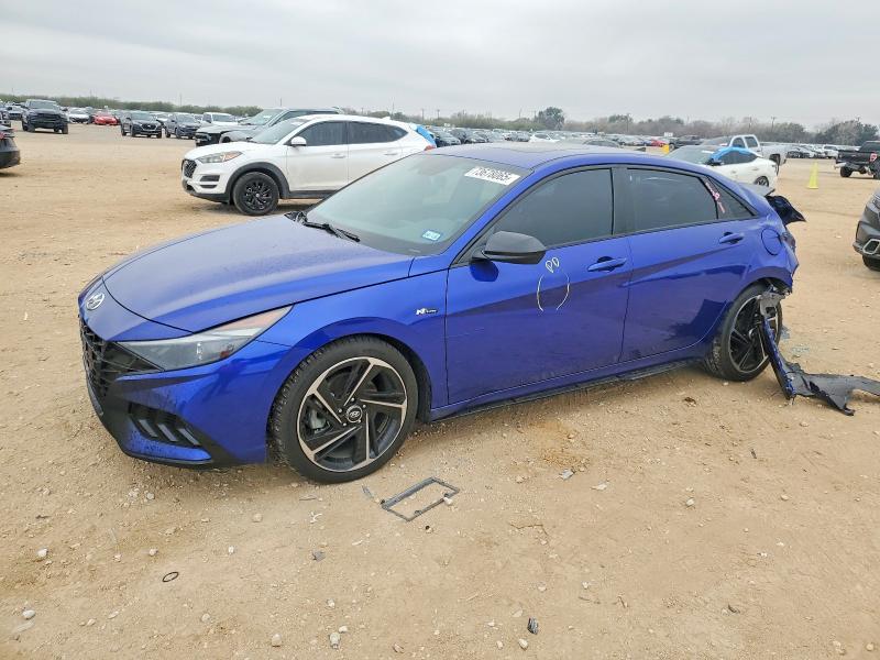 HYUNDAI ELANTRA 2023 with VIN KMHLR4AF8PU437451 - Photo from auction