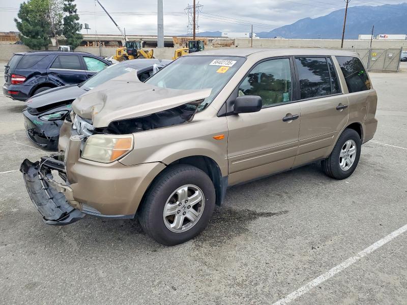 HONDA PILOT LX 2007 con VIN 5FNYF18157B015092 - Foto de la subasta