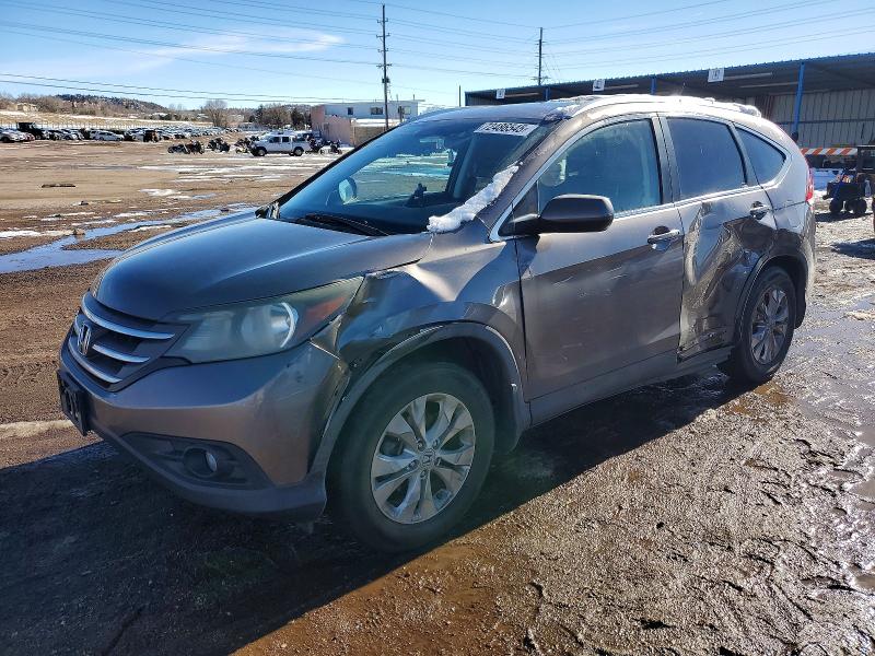 HONDA CR-V EXL 2012 with VIN 5J6RM4H73CL016937 - Photo from auction