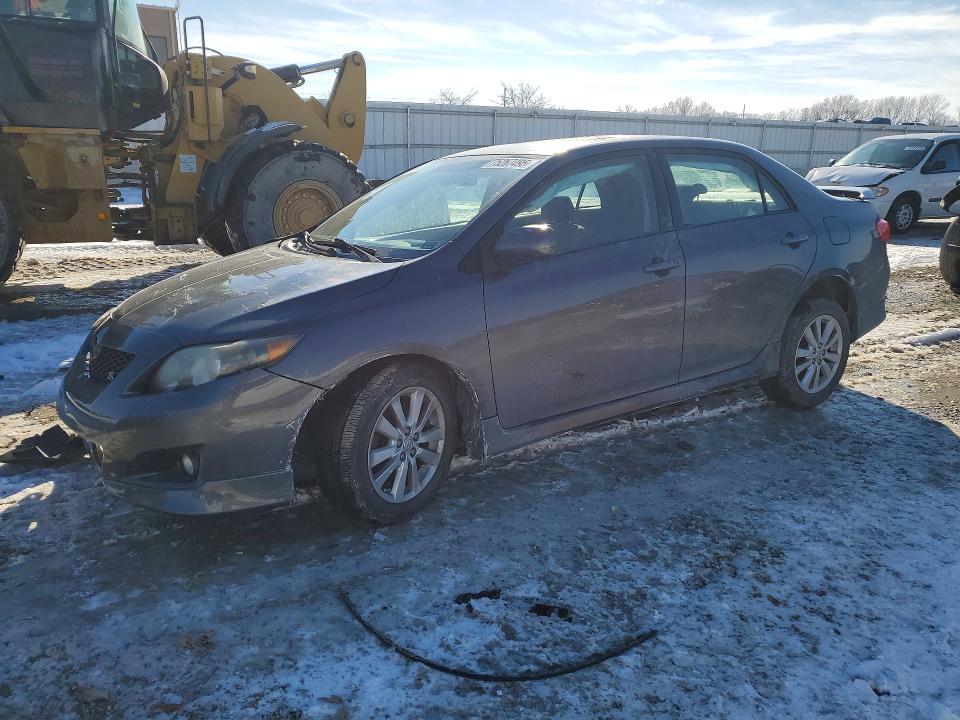 TOYOTA COROLLA 2010 with VIN 2T1BU4EE0AC503687 - Photo from auction