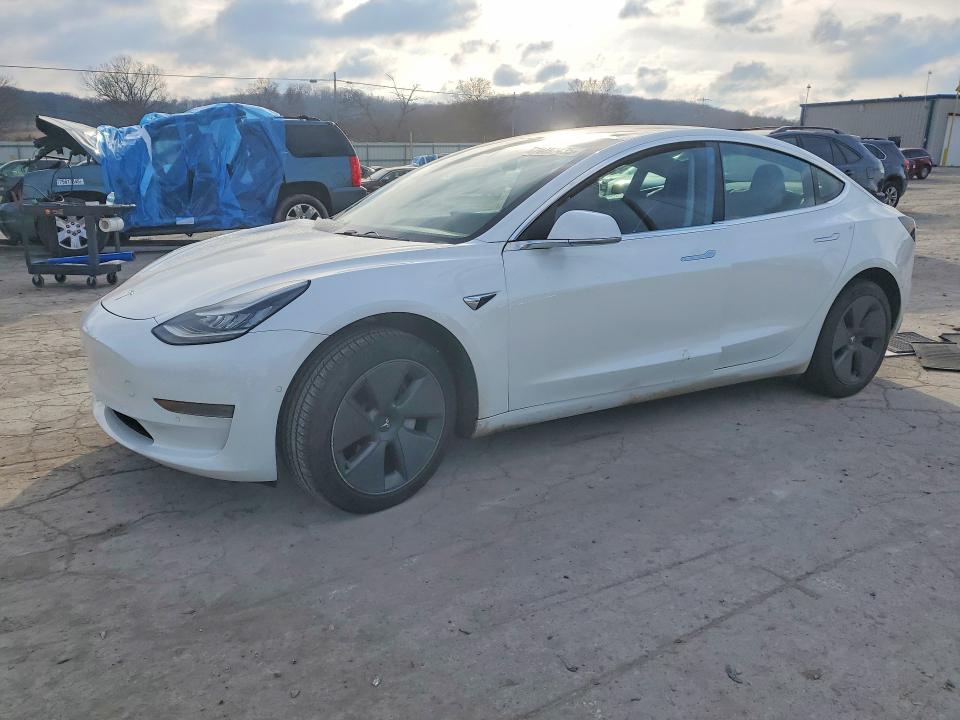 TESLA MODEL 3 2020 with VIN 5YJ3E1EA6LF597473 - Photo from auction