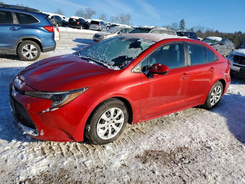 TOYOTA COROLLA LE 2020 with VIN 5YFEPRAE9LP060546 - Photo from auction