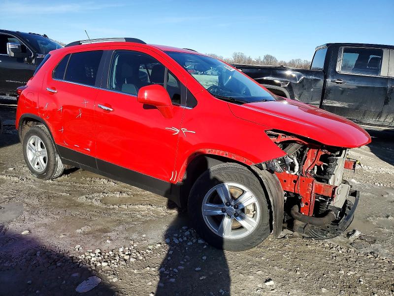 Photo 4 from auction – 2017 CHEVROLET TRAX 1LT with VIN 3GNCJLSBXHL219595