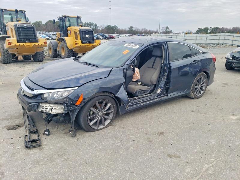 Photo 1 from auction – 2019 HONDA CIVIC with VIN JHMFC1F33KX000138