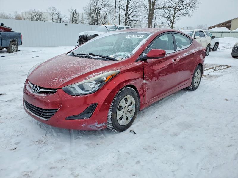 HYUNDAI ELANTRA SE 2016 with VIN 5NPDH4AE6GH679040 - Photo from auction