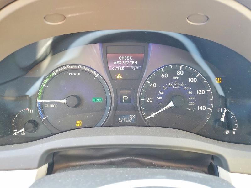 Photo 9 from auction – 2011 LEXUS RX 450H with VIN JTJBC1BA4B2421803