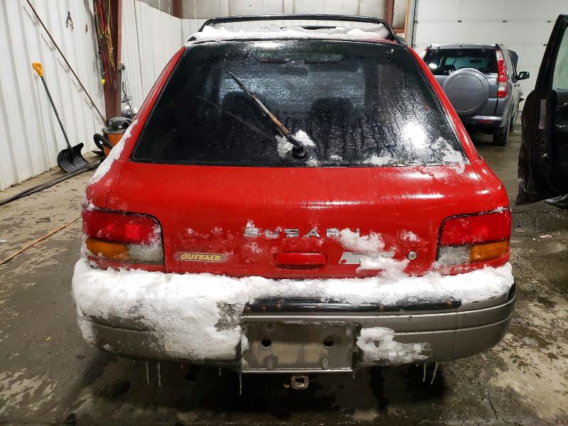 Photo 6 from auction – 1997 SUBARU IMPREZA OU with VIN JF1GF4852VH803167
