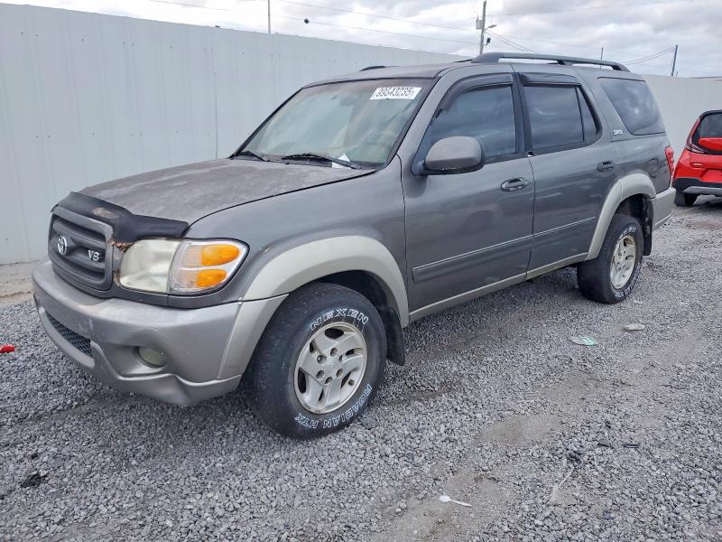 TOYOTA SEQUOIA SR 2003 with VIN 5TDZT34AX3S203126 - Photo from auction