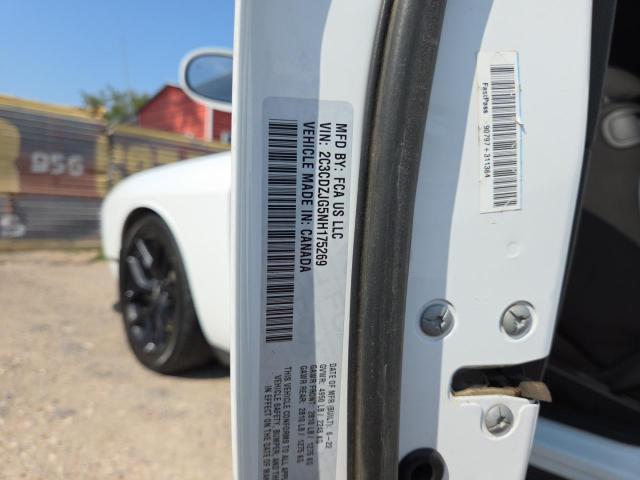 Photo 10 from auction – 2022 DODGE CHALLENGER with VIN 2C3CDZJG5NH175269