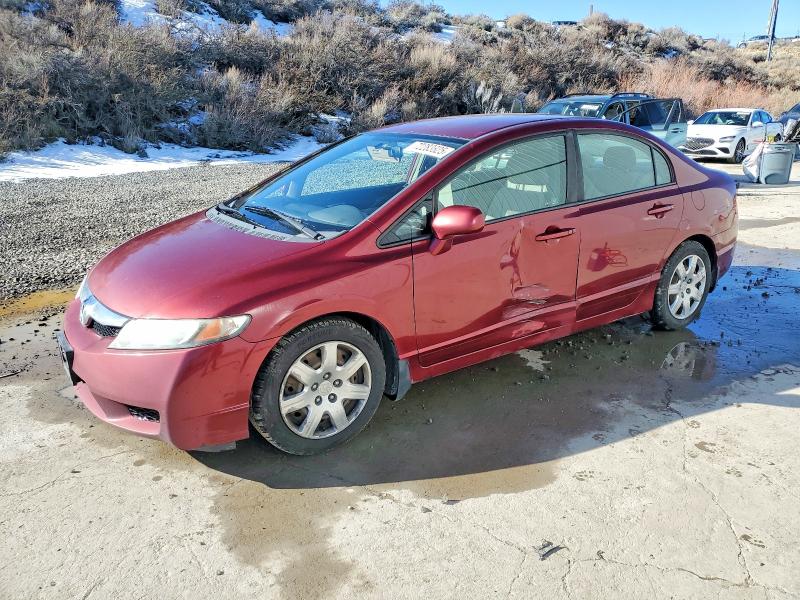 HONDA CIVIC LX 2010 with VIN 19XFA1F5XAE050347 - Photo from auction