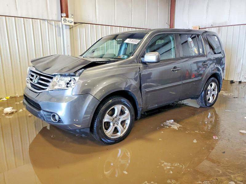 HONDA PILOT EXL 2012 with VIN 5FNYF4H66CB025346 - Photo from auction