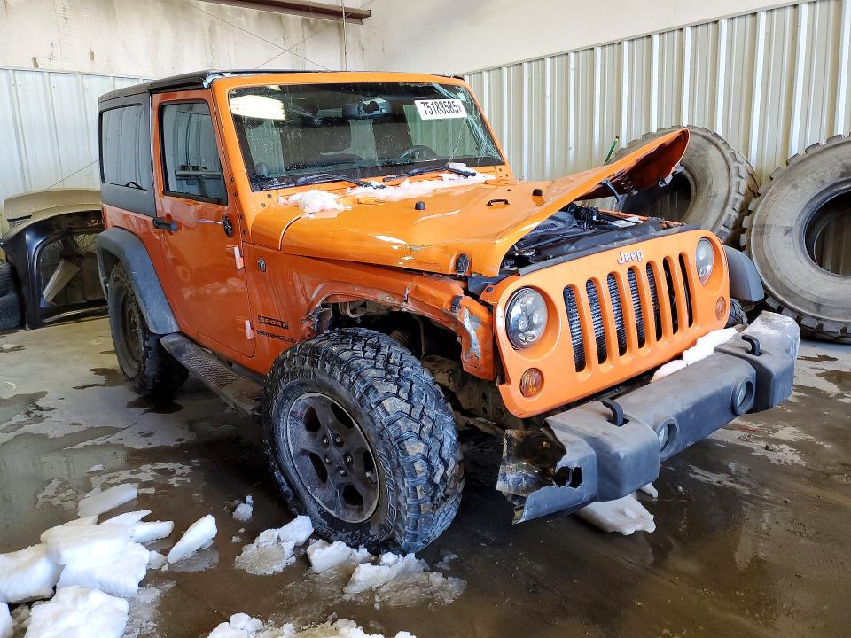 Photo 4 from auction – 2013 JEEP WRANGLER S with VIN 1C4AJWAG5DL522000