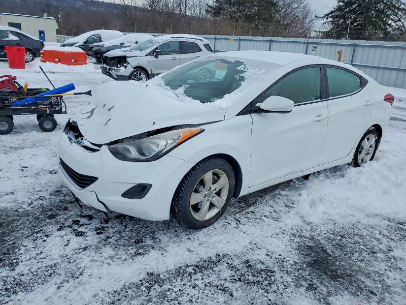 HYUNDAI ELANTRA GL 2011 with VIN 5NPDH4AE4BH018860 - Photo from auction