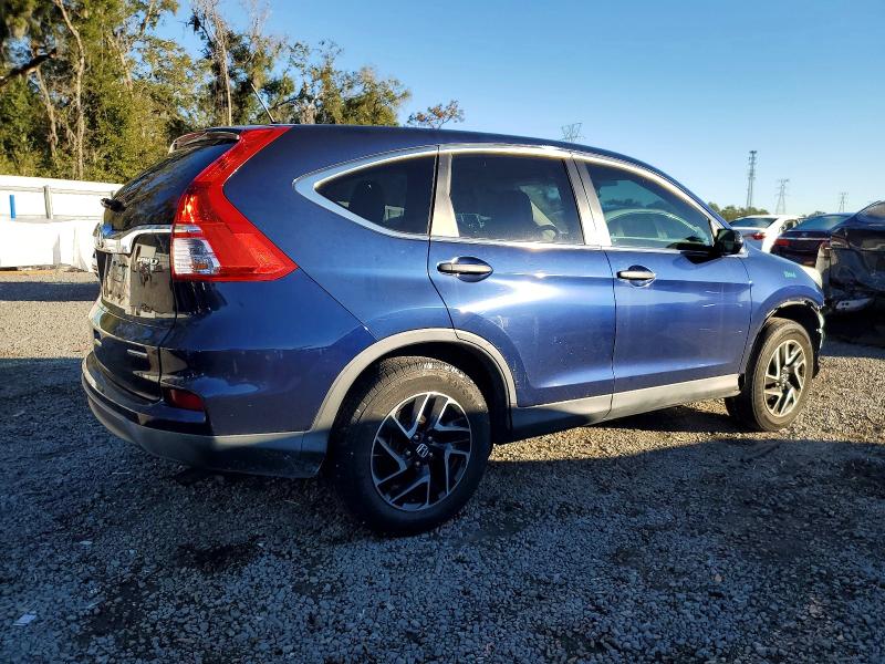 Photo 3 from auction – 2016 HONDA CR-V SE with VIN 5J6RM4H43GL090323