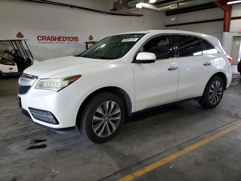 ACURA MDX TECHNO 2014 with VIN 5FRYD3H46EB014038 - Photo from auction
