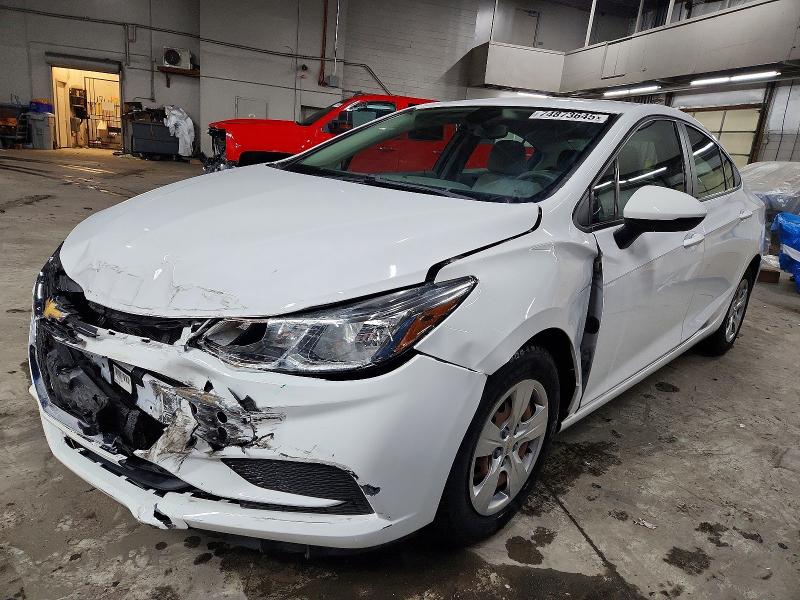 CHEVROLET CRUZE LS 2017 with VIN 1G1BC5SM2H7206848 - Photo from auction