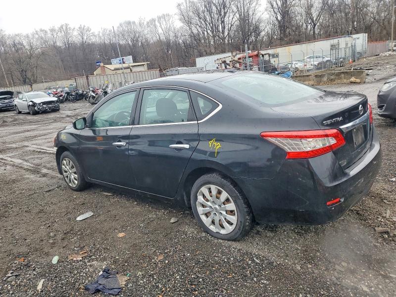 Photo 2 from auction – 2015 NISSAN SENTRA S with VIN 3N1AB7AP5FL677143