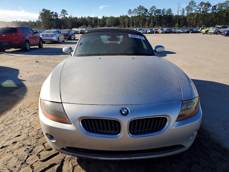 Photo 5 from auction – 2004 BMW Z4 with VIN 4USBT33554LS49272
