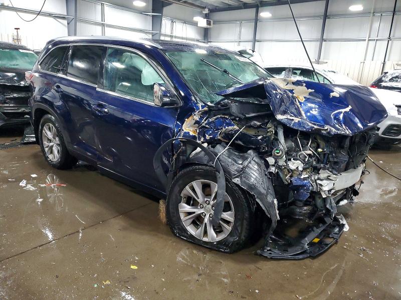 Photo 4 from auction – 2014 TOYOTA HIGHLANDER with VIN 5TDJKRFH1ES012047