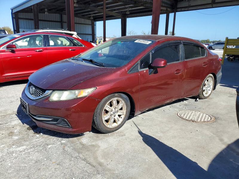 HONDA CIVIC LX 2015 with VIN 19XFB2F55FE061265 - Photo from auction