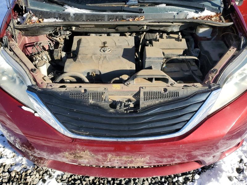 Photo 12 from auction – 2012 TOYOTA SIENNA LE with VIN 5TDKK3DC9CS245129