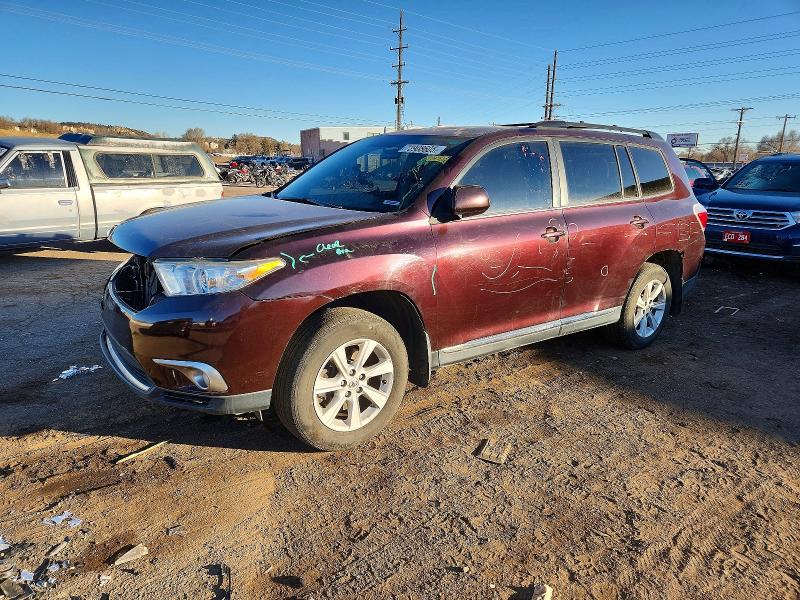 TOYOTA HIGHLANDER 2011 with VIN 5TDBK3EH0BS085182 - Photo from auction