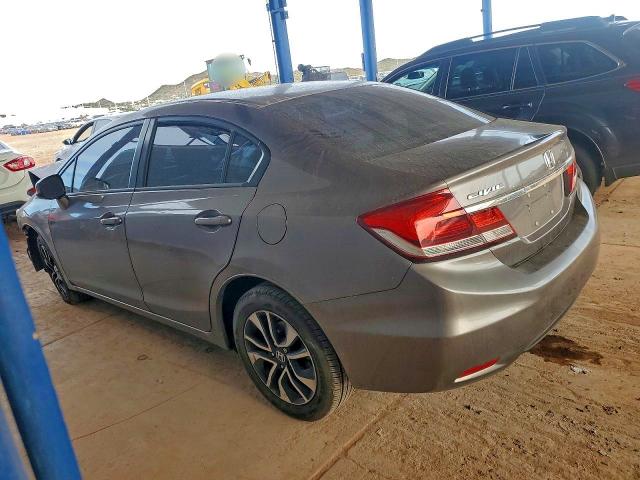 Photo 2 from auction – 2013 HONDA CIVIC with VIN 19XFB2F88DE218567