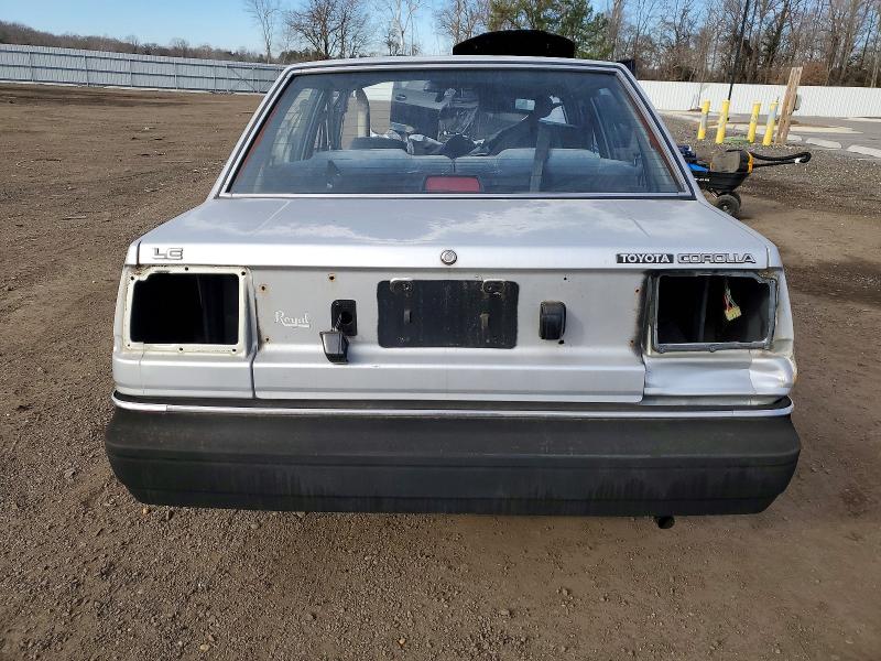 Photo 6 from auction – 1986 TOYOTA COROLLA LE with VIN JT2AE83E2G3270134