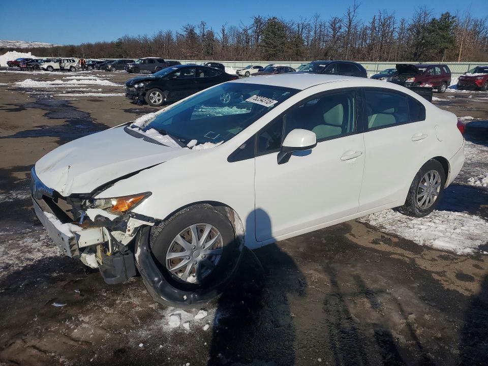 HONDA CIVIC LX 2012 with VIN 2HGFB2F54CH331734 - Photo from auction