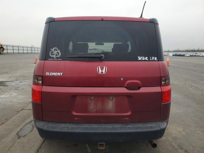 Photo 6 from auction – 2006 HONDA ELEMENT EX with VIN 5J6YH28746L027261