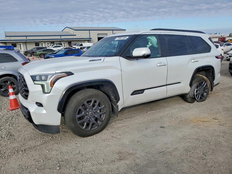 TOYOTA SEQUOIA SR 2023 with VIN 7SVAAABA5PX009913 - Photo from auction