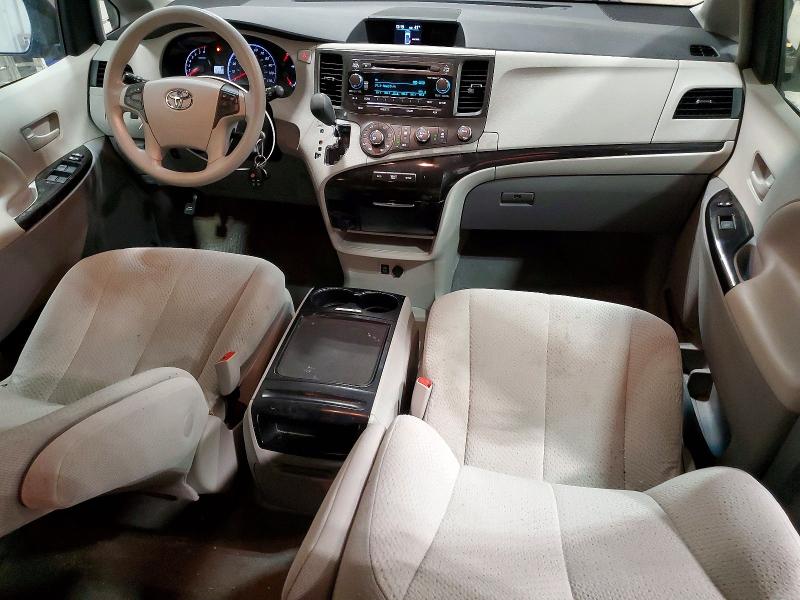 Photo 8 from auction – 2012 TOYOTA SIENNA LE with VIN 5TDKK3DC7CS196996