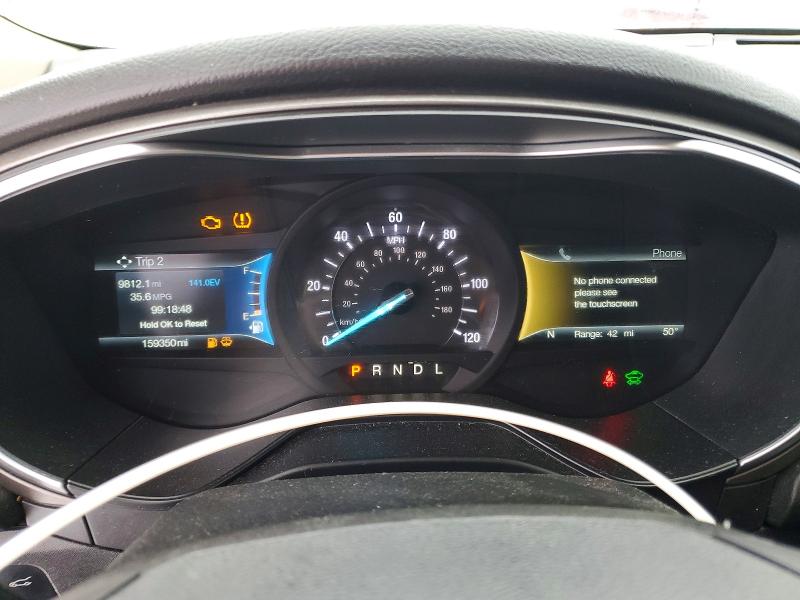 Photo 9 from auction – 2019 FORD FUSION SE with VIN 3FA6P0LU7KR118589