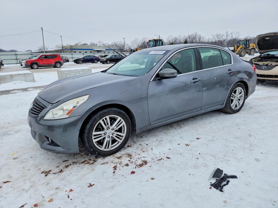 INFINITI G37 BASE 2013 with VIN JN1CV6AP1DM303092 - Photo from auction
