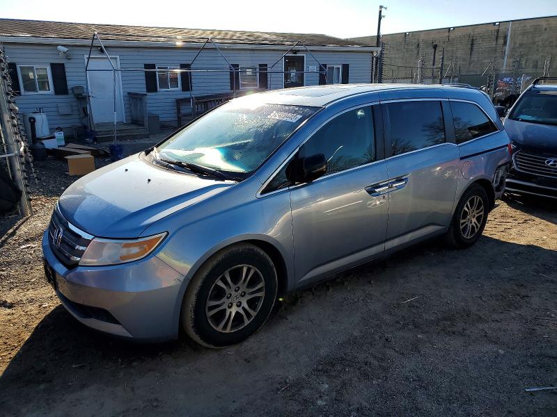 HONDA ODYSSEY EX 2013 with VIN 5FNRL5H67DB044833 - Photo from auction