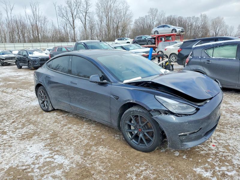 Photo 4 from auction – 2022 TESLA MODEL 3 with VIN 5YJ3E1EB8NF159503