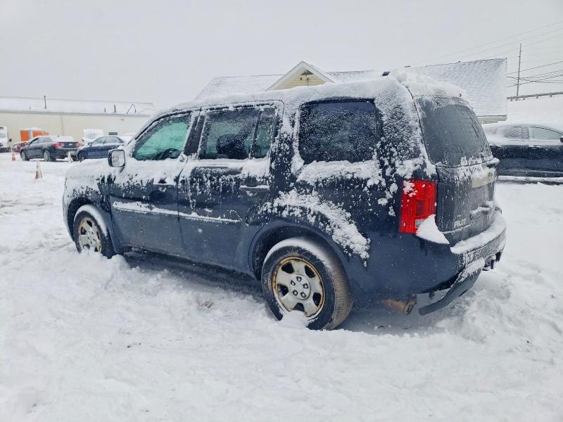 Photo 2 from auction – 2013 HONDA PILOT LX with VIN 5FNYF4H28DB024620