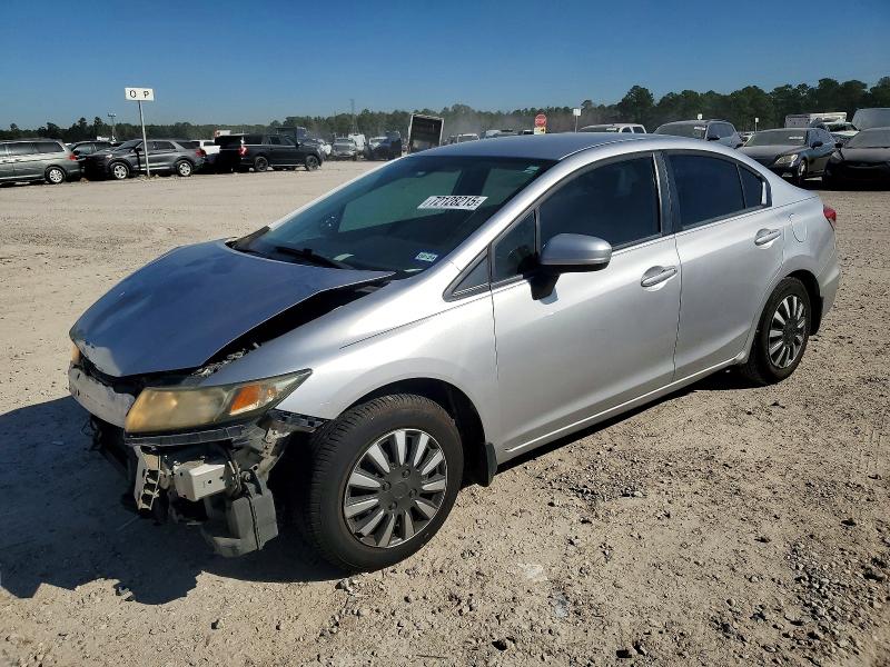 HONDA CIVIC LX 2014 with VIN 19XFB2F55EE043573 - Photo from auction