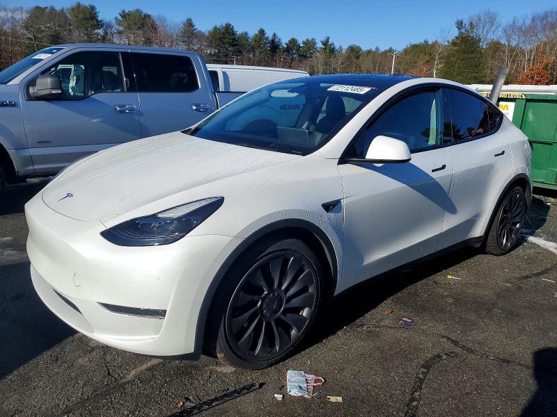 TESLA MODEL Y 2023 with VIN 7SAYGDEF6PF646595 - Photo from auction