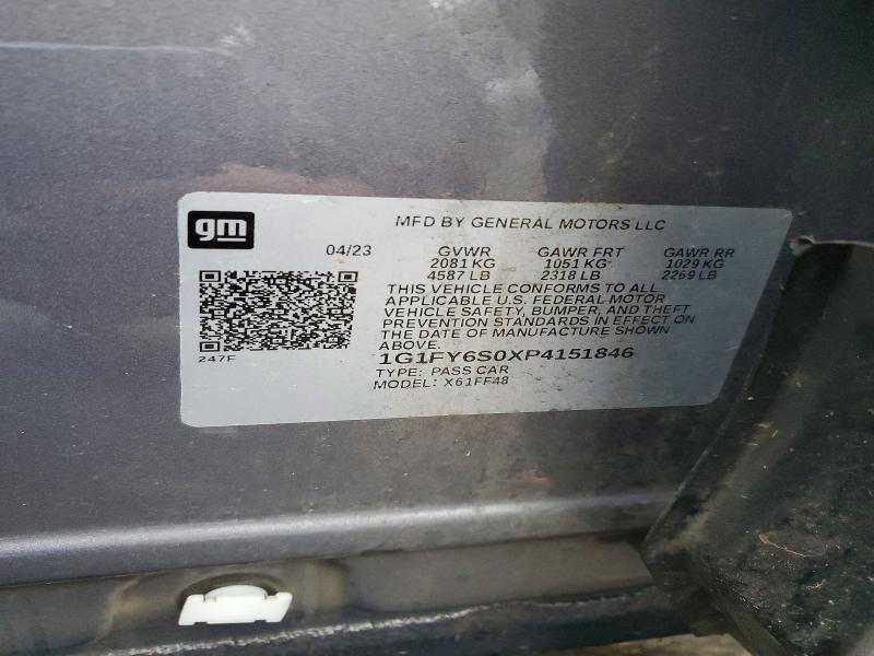 Photo 14 from auction – 2023 CHEVROLET BOLT EUV with VIN 1G1FY6S0XP4151846