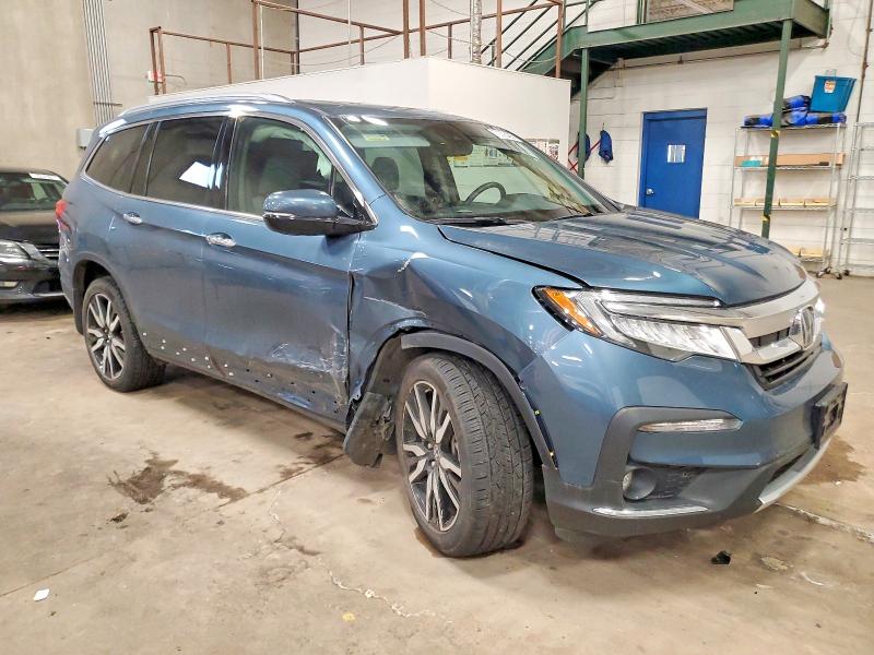 Photo 4 from auction – 2022 HONDA PILOT ELIT with VIN 5FNYF6H00NB003689