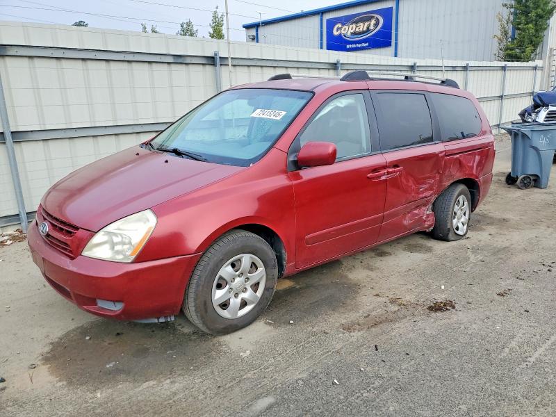 KIA SEDONA EX 2008 with VIN KNDMB233986212417 - Photo from auction