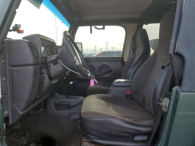 Photo 7 from auction – 2000 JEEP WRANGLER / with VIN 1J4FA49S3YP713684